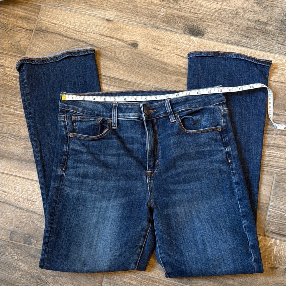 American Eagle high Rise Skinny Kick Bootcut Denim Jeans high rise